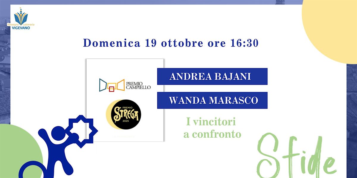 Premio Campiello e Premio Strega | I vincitori a confronto, 19 October | Event in Vigevano | AllEvents