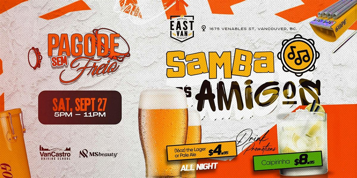 Pagode Sem Freio | Event in Vancouver | AllEvents