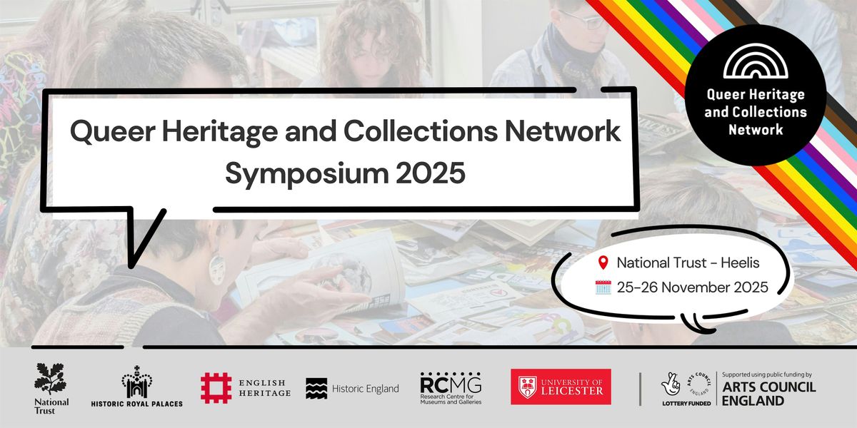 Queer Heritage and Collections Network Symposium 2025 - IN-PERSON, 25 November | Event in Swindon | AllEvents