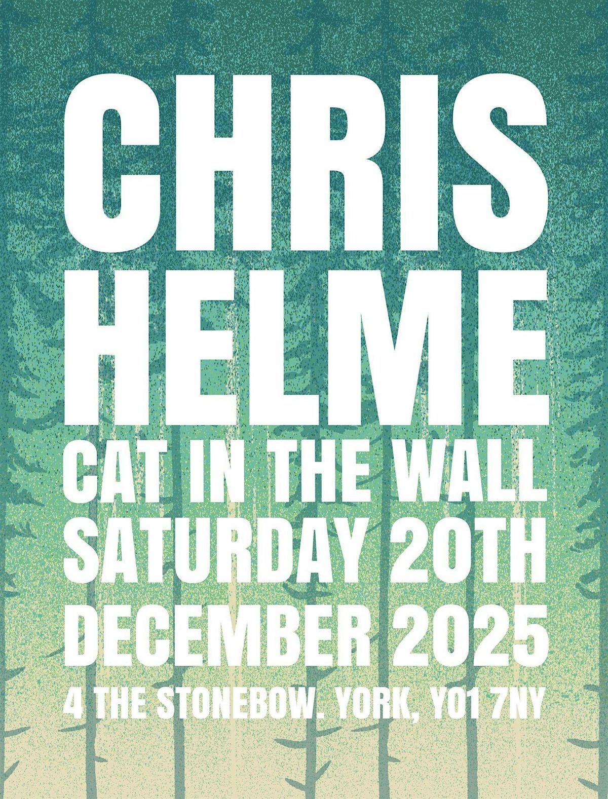 Chris Helme - Live at Cat In The Wall, York - Night 2, 20 December | Event in York | AllEvents