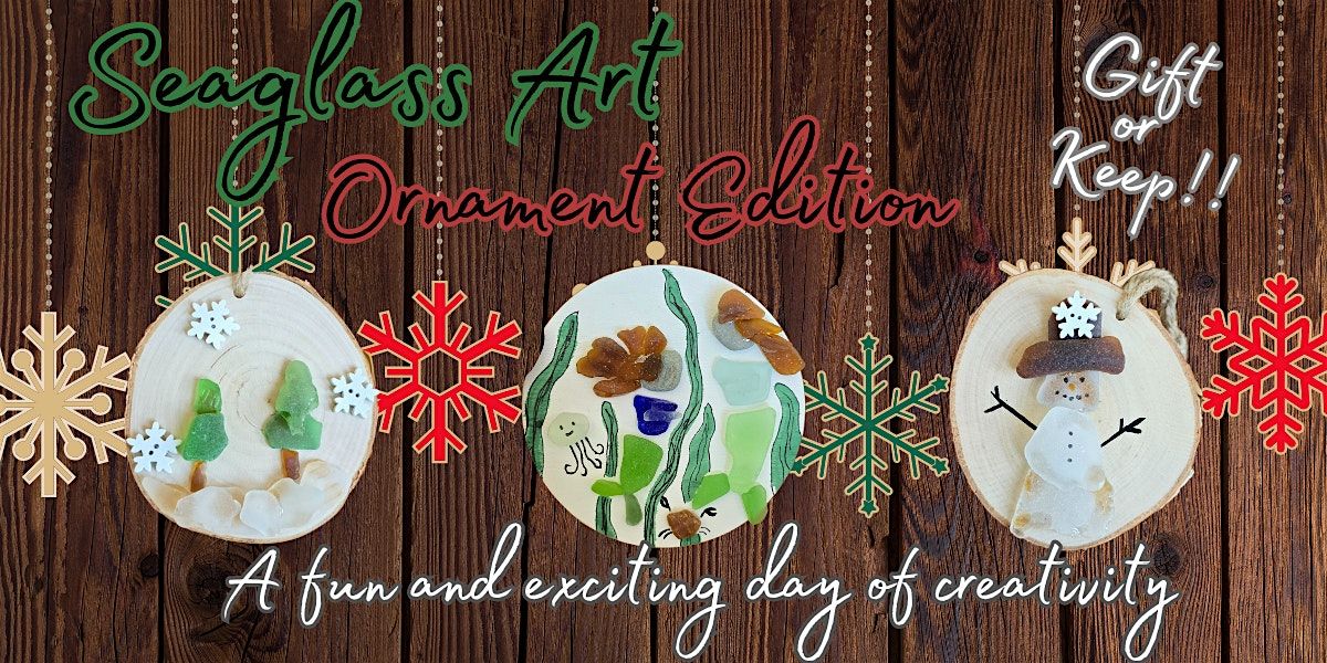 Seaglass Art Sundays with Jessie - 3 ornaments, 2 November | Event in New Bedford | AllEvents