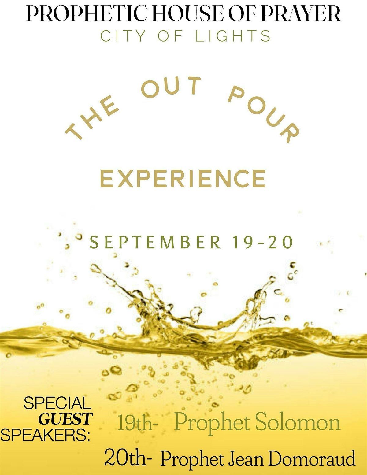 The Out Pour Experience, 19 September | Event in Valrico | AllEvents