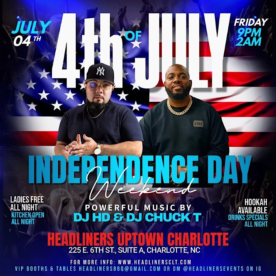 4th Of July Uptown Charlotte Takeover, 4 July | Event in Charlotte | AllEvents