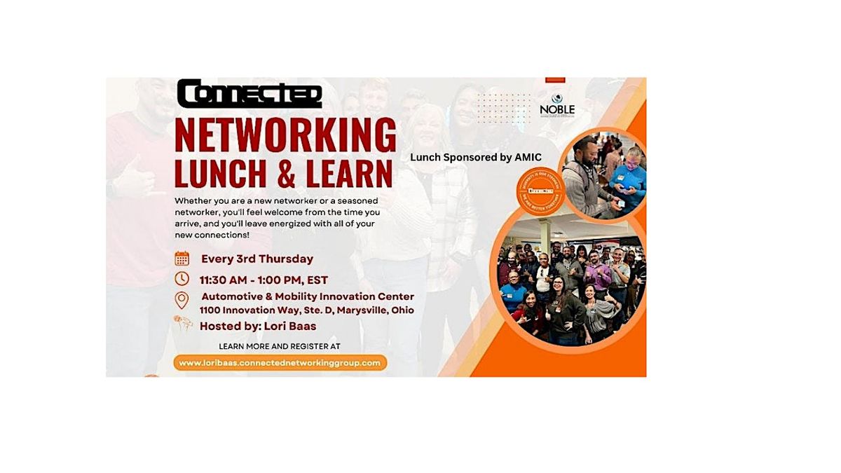CONNECTED Marysville Lunch & Learn | Event in Marysville | AllEvents