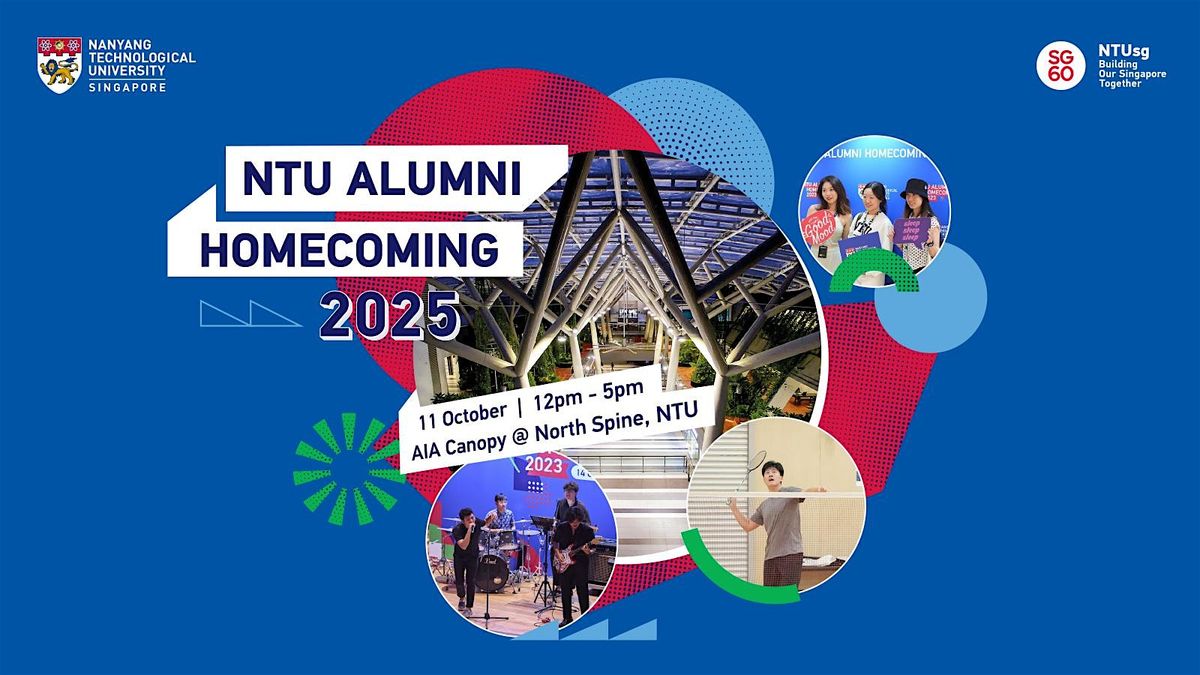 NTU Alumni Homecoming 2025, 11 October | Event in Jurong | AllEvents