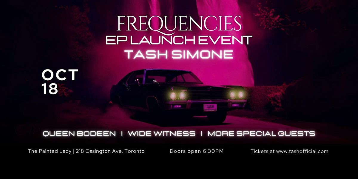 Celebrate the launch of FREQUENCIES, 18 October | Event in Toronto | AllEvents