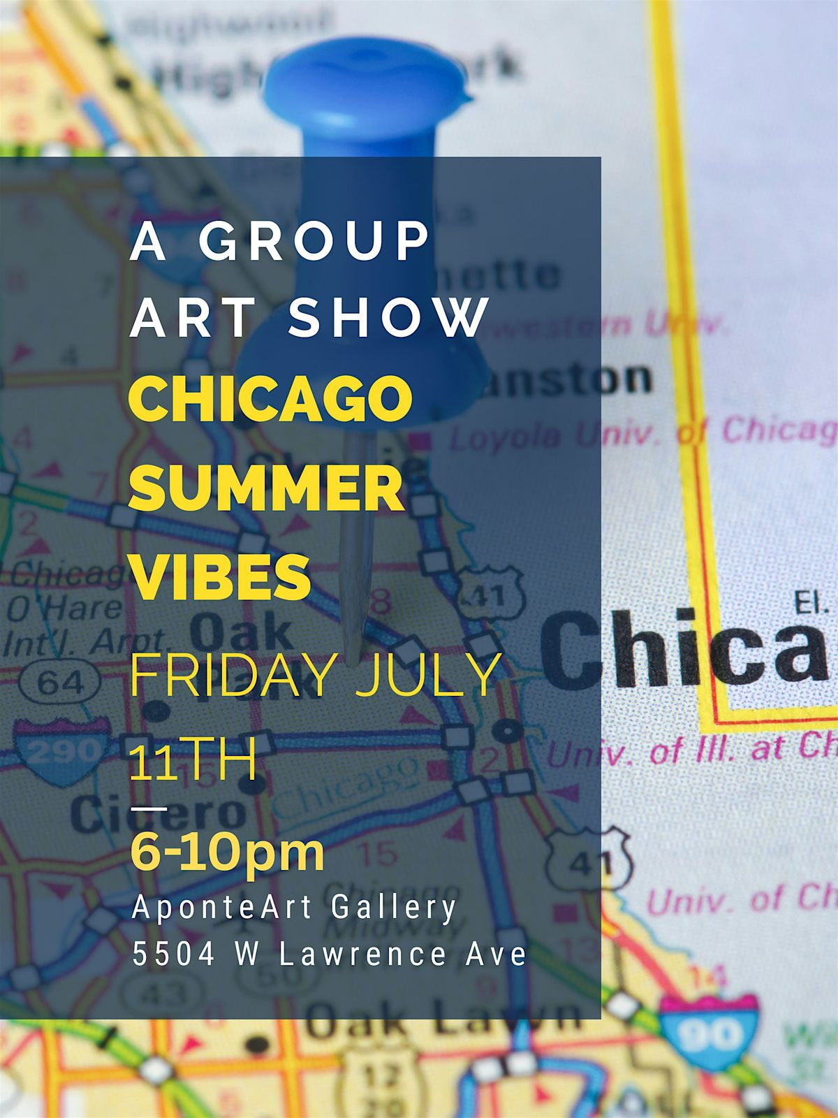 Chicago Summer Vibes Group Art Show