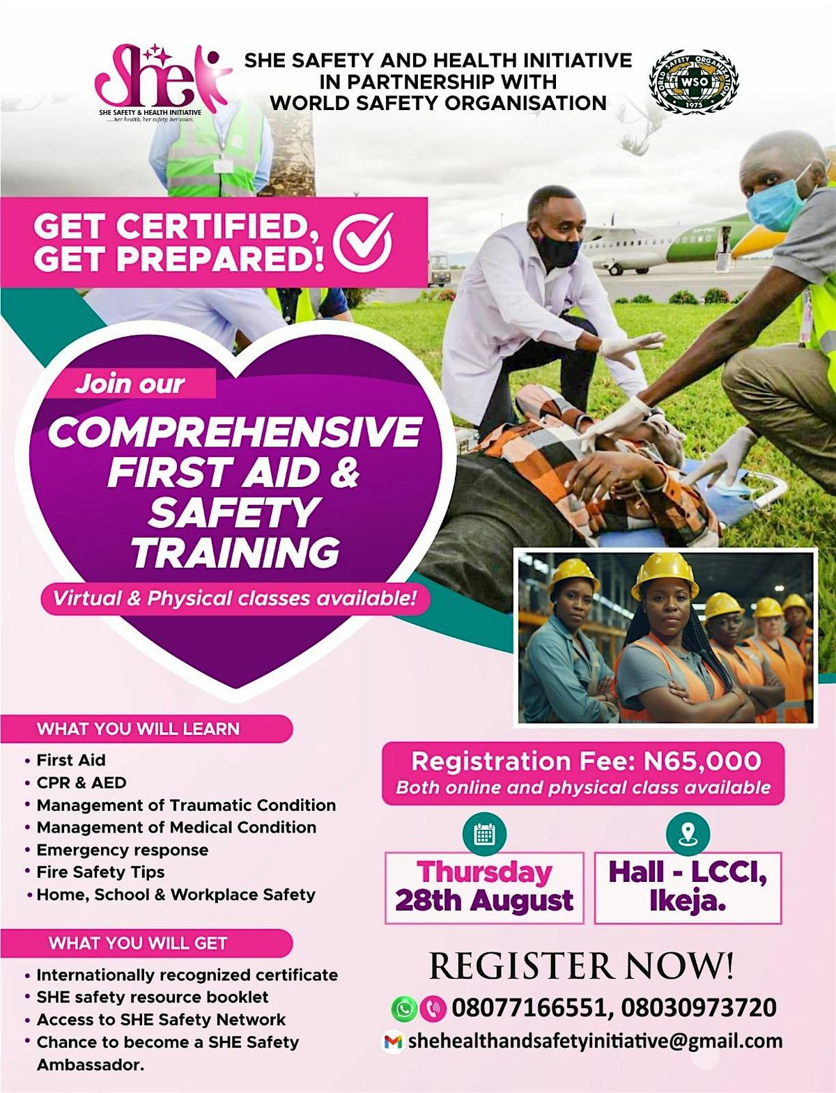 Comprehensive First Aid CPR training, 13 October | Event in Lagos | AllEvents