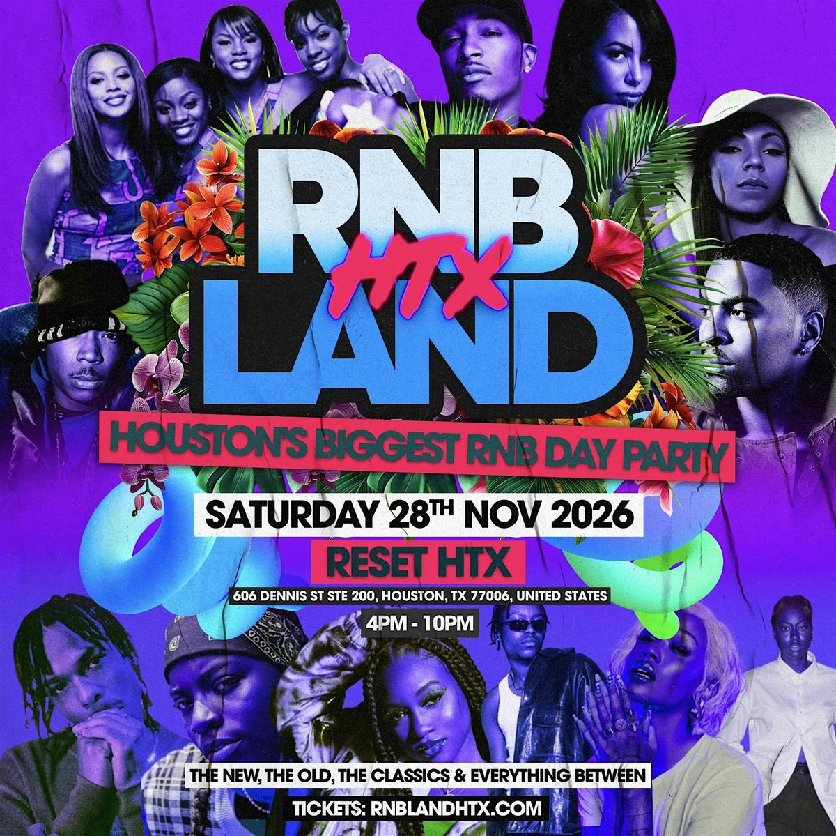 RNBLAND  - Houston's Biggest RnB Rooftop Day Party, 28 November | Event in Houston | AllEvents