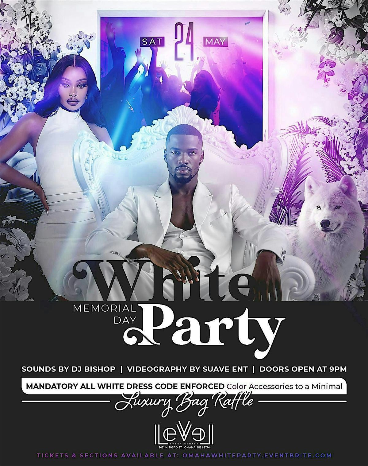 WHITE PARTY- Memorial Day Weekend, 24 May | Event in Omaha | AllEvents