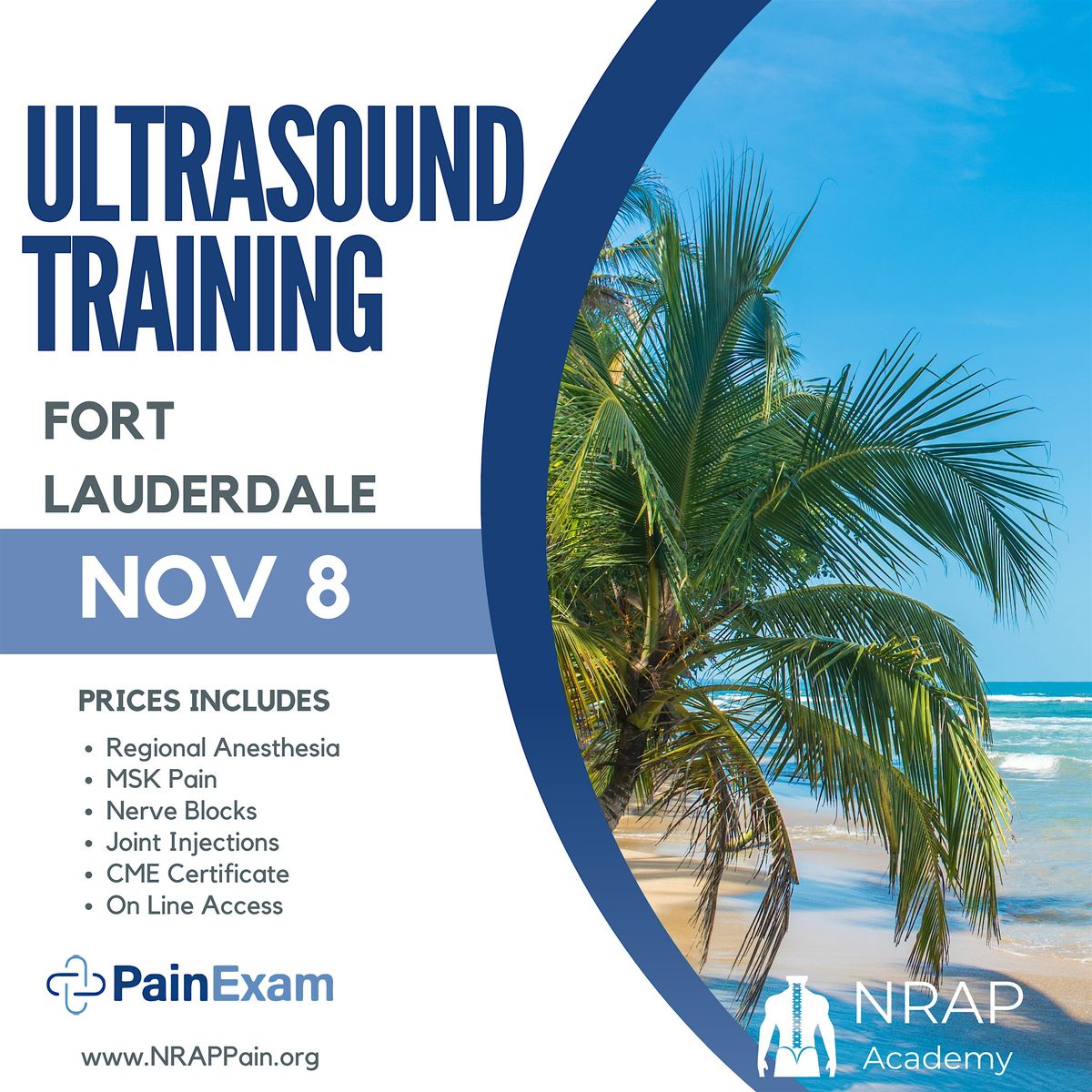 Regional Anesthesia and Ultrasound Guided Interventional Pain Workshop, 8 November | Event in Fort Lauderdale