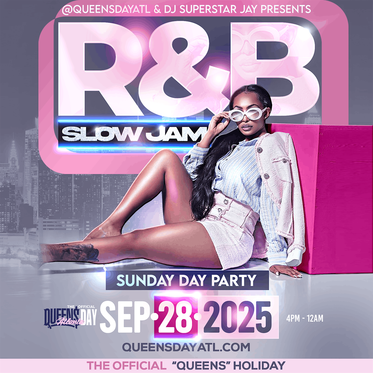 Queens Day ATL & DJ Superstar Jay Presents. The R&B Slow Jam Party 2025, 28 September | AllEvents