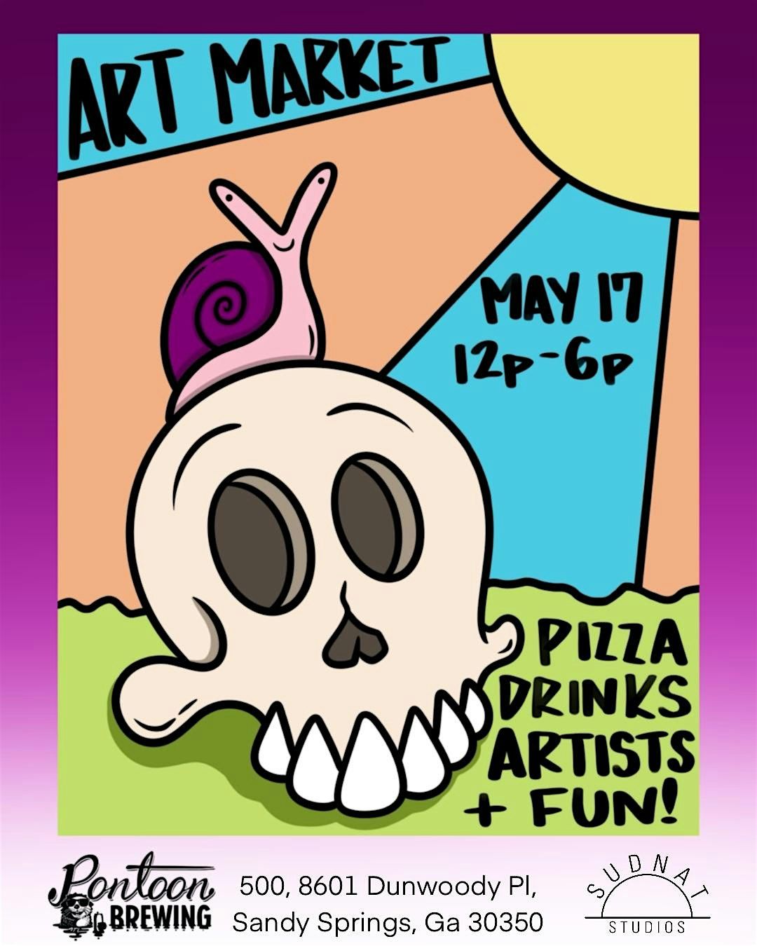 Art Market @ Pontoon Brewing, 17 May | Event in Sandy Springs | AllEvents