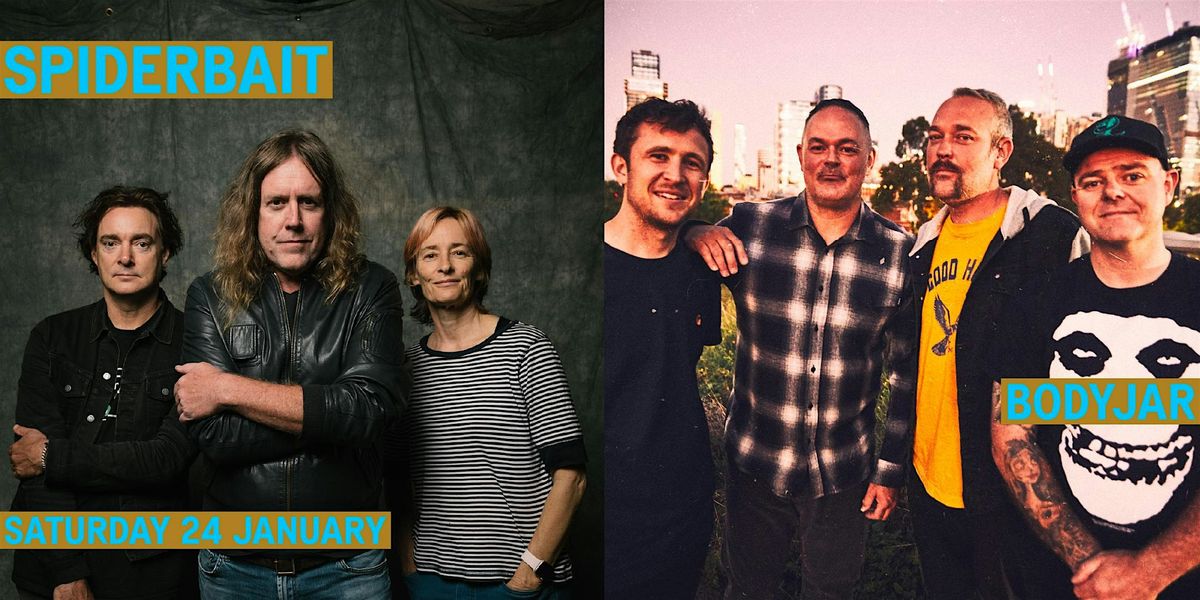SPIDERBAIT & BODYJAR AT PORTSEA HOTEL — SATURDAY 24 JANUARY 2026, 24 January | Event in Portsea | AllEvents