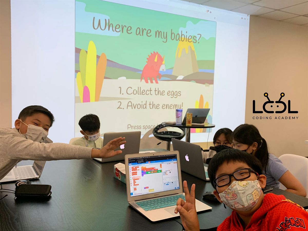 [Beginners] Kids Coding Camp: Learn by Coding Fun Games, Animations (4-day) | Event in Queenstown | AllEvents