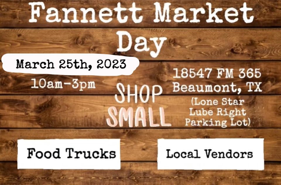 Market Day March , Lone Star Lube Right, Beaumont, 25 March