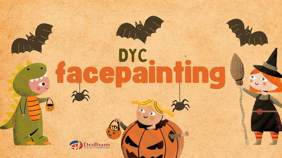 DYC Face-Painting for Trunk or Treat, 25 October | Event in Dedham | AllEvents