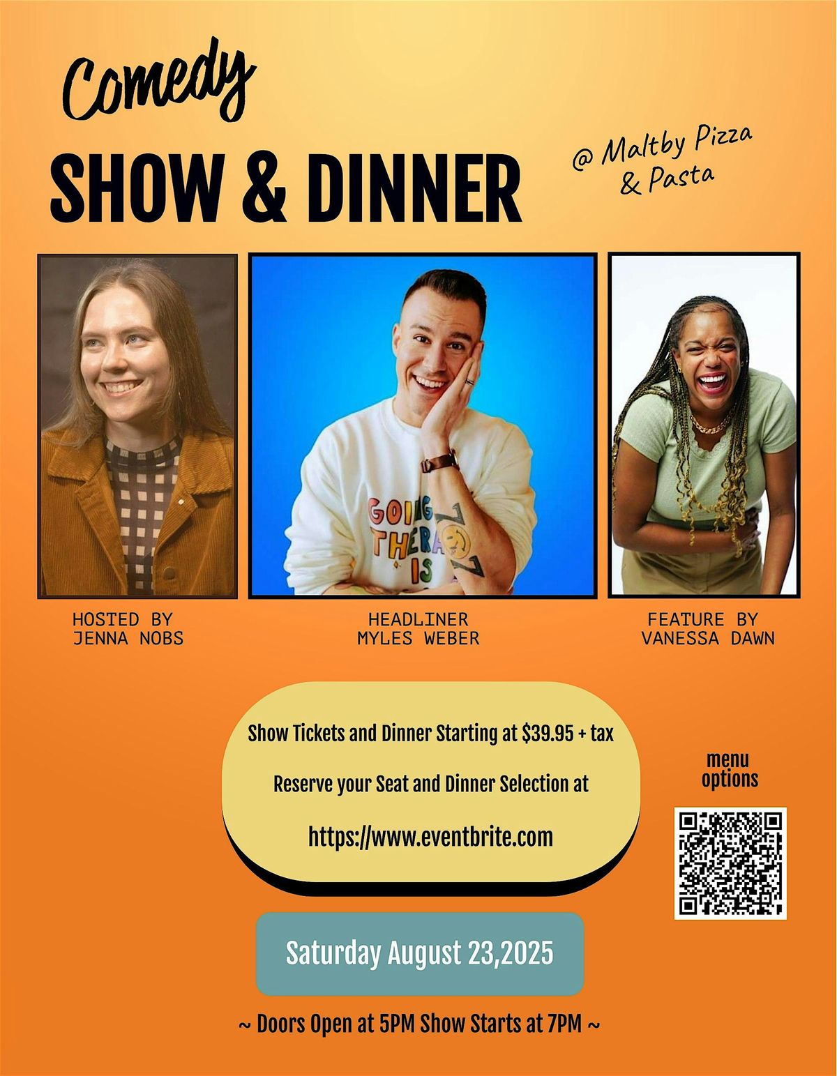 Comedy Show & Dinner included with your ticket purchase !, 23 August | Event in Snohomish | AllEvents