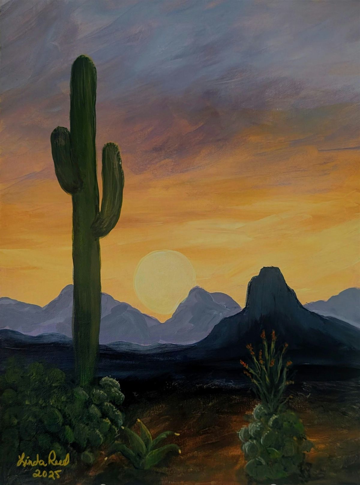 PAINT & SIP - Saguaro Sunrise, 21 September | Event in Tucson | AllEvents