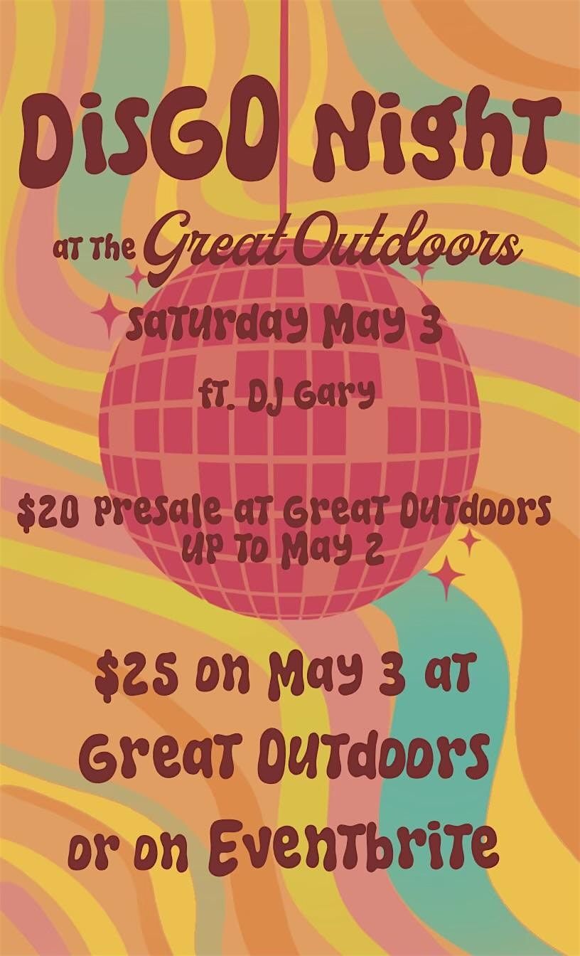 Disco Night at the Great Outdoors! | Event in High Springs | AllEvents