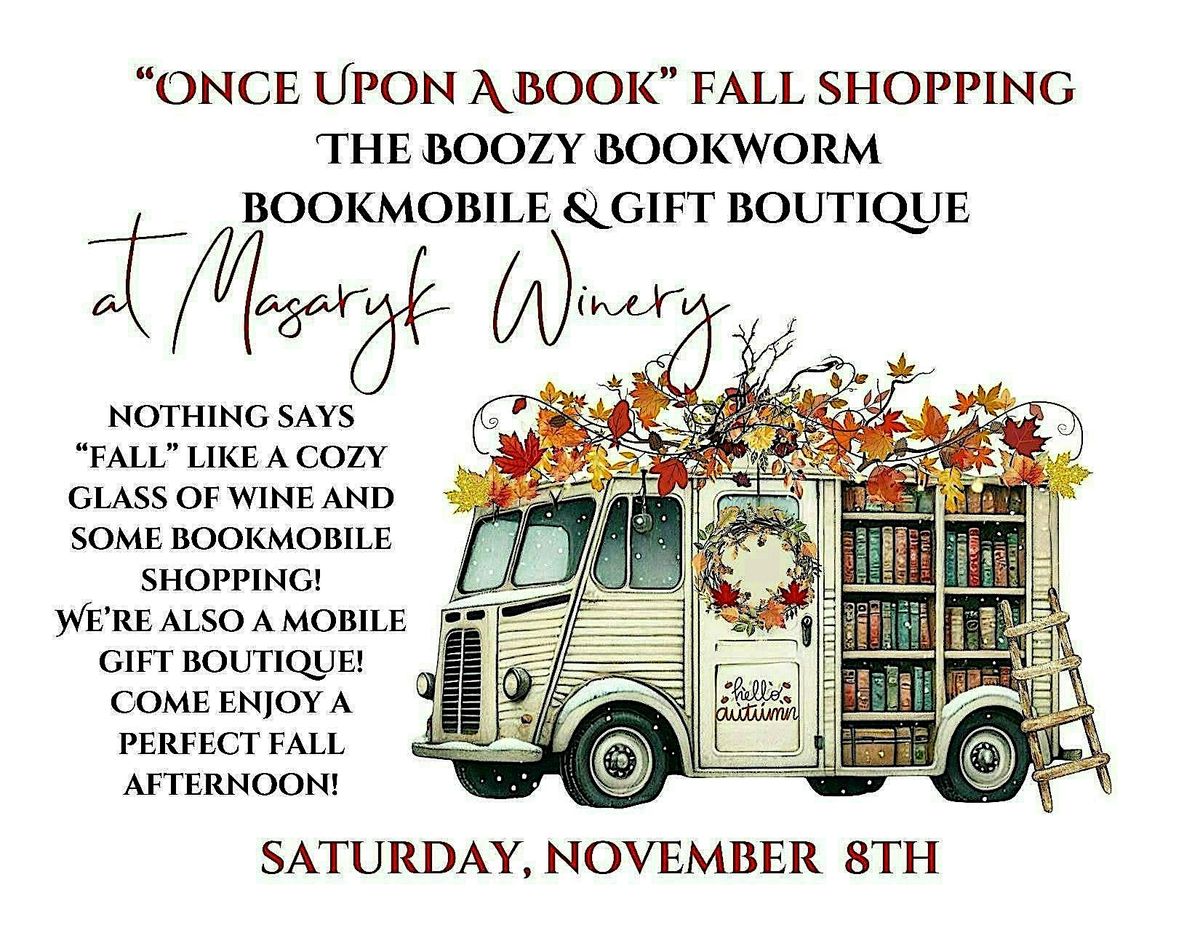 "Once Upon A Book" Fall Shopping at Masaryk Winery, 8 November | Event in Masaryktown | AllEvents