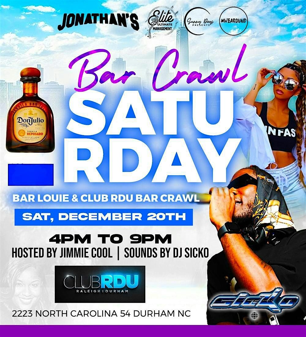 Bar Crawl Day Party Dec 20th, 20 December | Event in Raleigh Durham | AllEvents