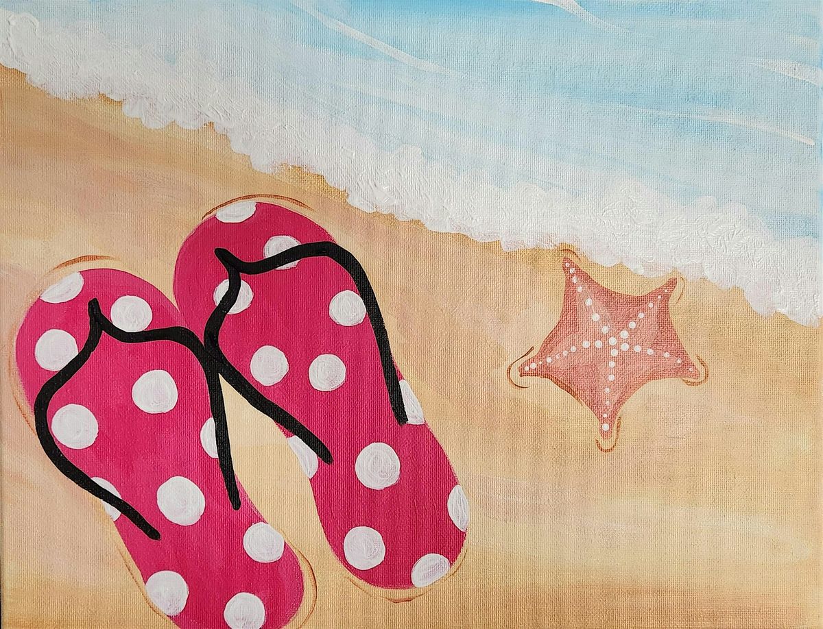 Paint & Sip at Jackrabbit Brewing in West Sac with Creatively Carrie!, 2 August | Event in West Sacramento