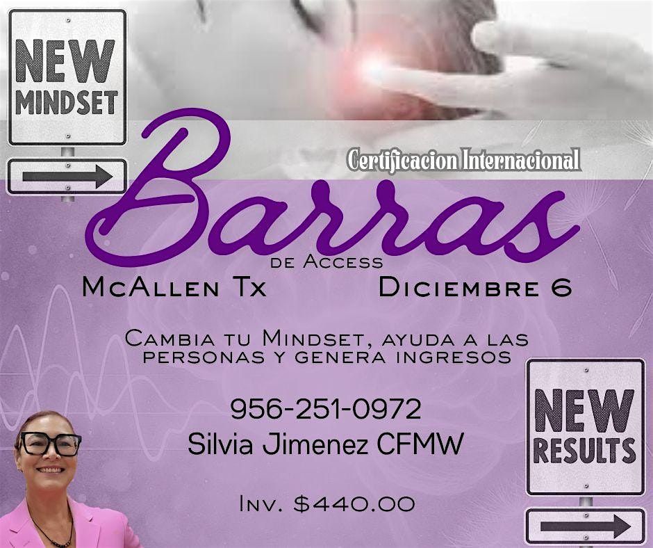 Barras de Access. Certificacion Internacional, 6 December | Event in McAllen | AllEvents