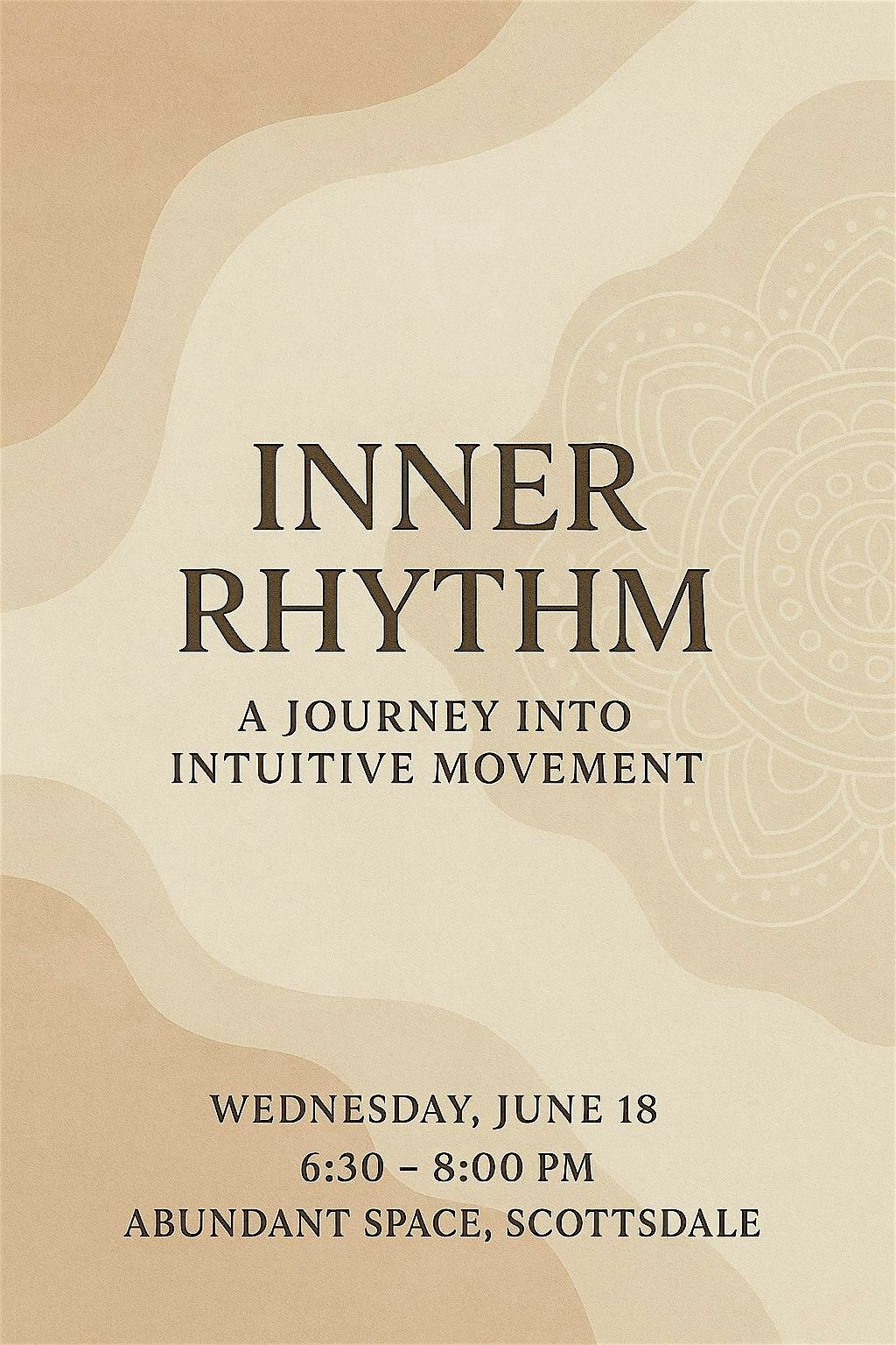 Copy of Inner Rhythm - A Journey into Intuitive Movement, 15 July | Event in Scottsdale | AllEvents