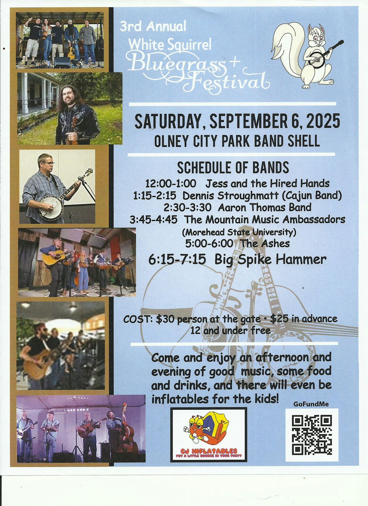 White Squirrel Bluegrass+ Festival, 6 September | Event in Olney | AllEvents