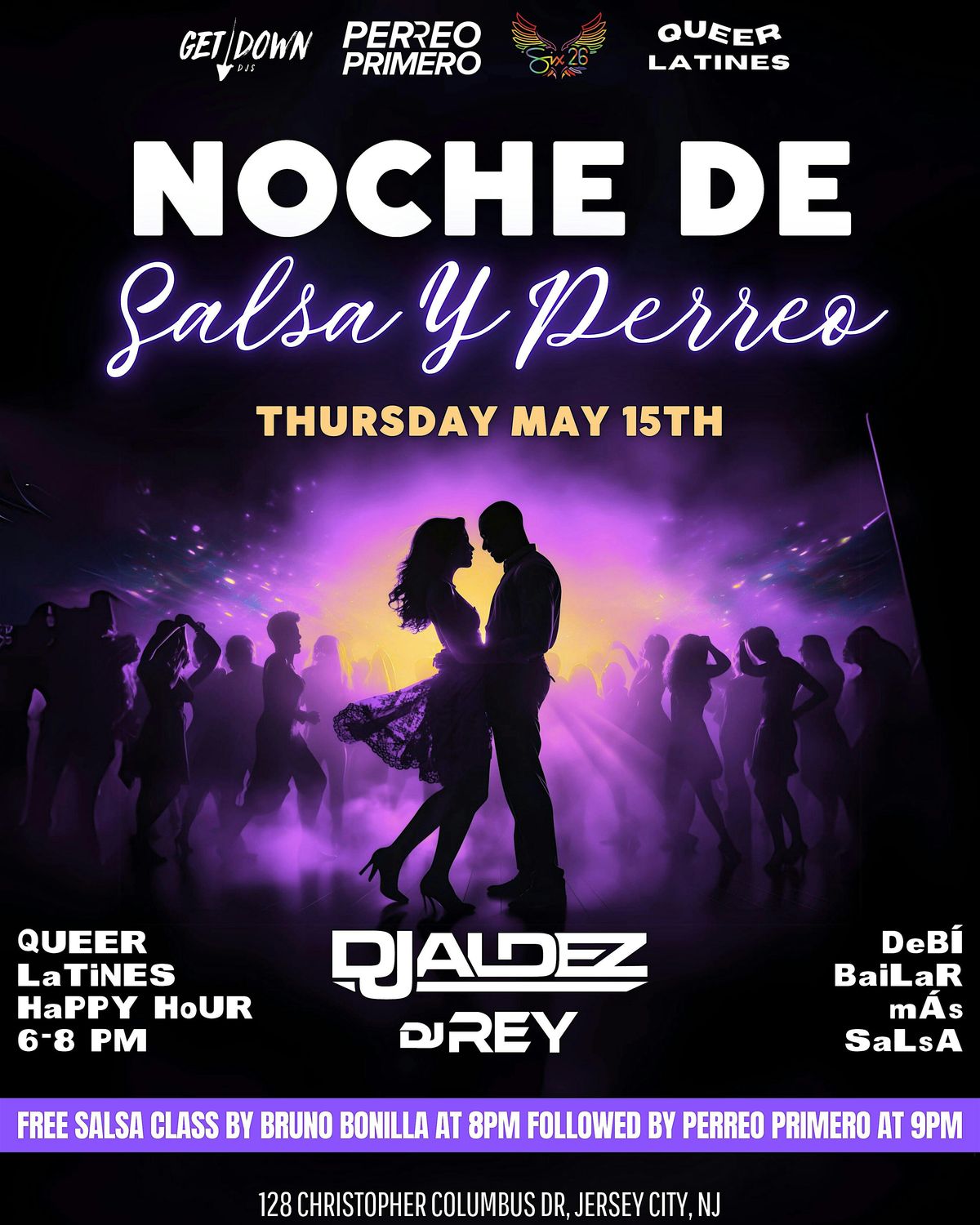 Noche De Salsa Y Perreo, 15 May | Event in Jersey City | AllEvents