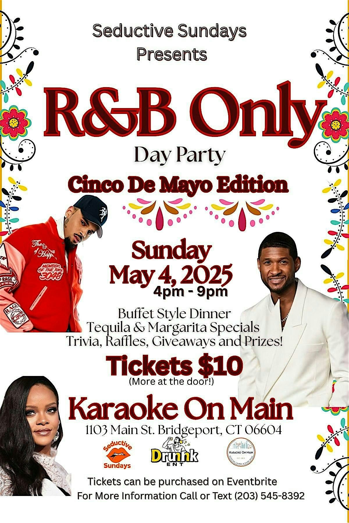 R&B Only "Day Party" Cinco De Mayo Edition, 4 May | Event in Bridgeport | AllEvents