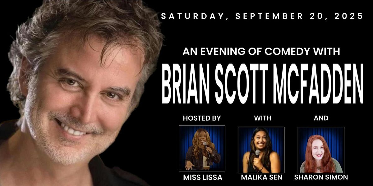 An Evening of Comedy with Brian Scott McFadden, 20 September | Event in Rockaway | AllEvents