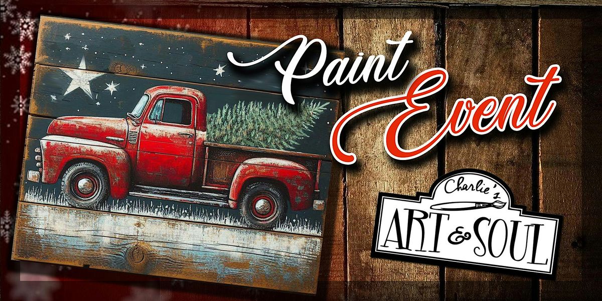 Christmas Tree Truck on Wood Paint Event @ Devil's Due Distillery, 9 November | Event in Kearneysville | AllEvents