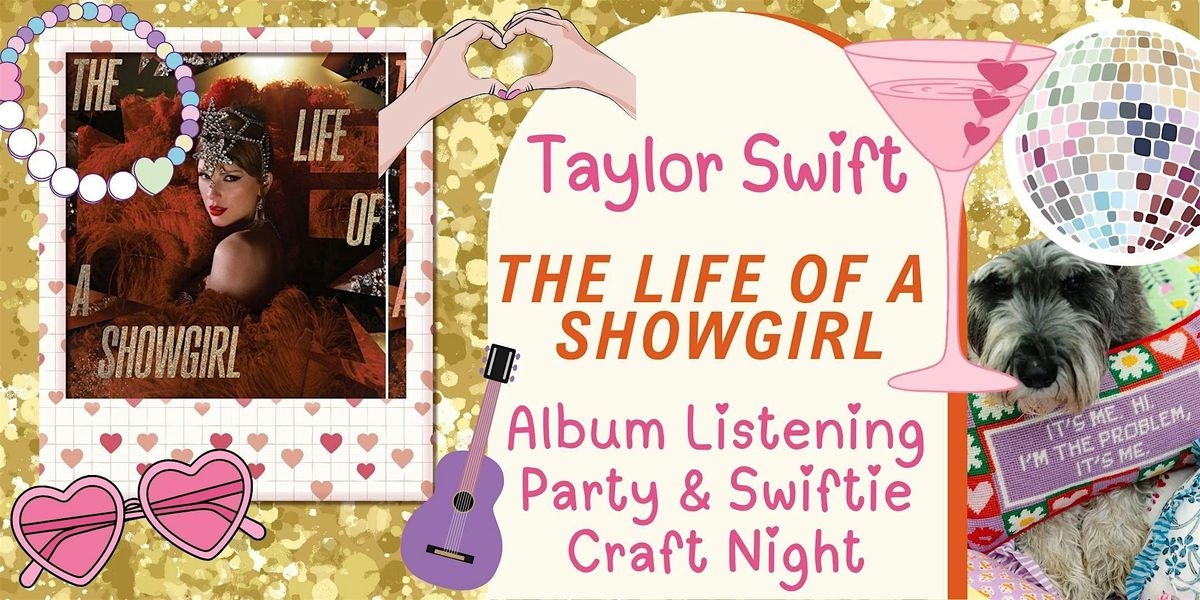 Taylor Swift "The Life of a Showgirl" Listening Party &  Swiftie Craft | Event in Port Jefferson