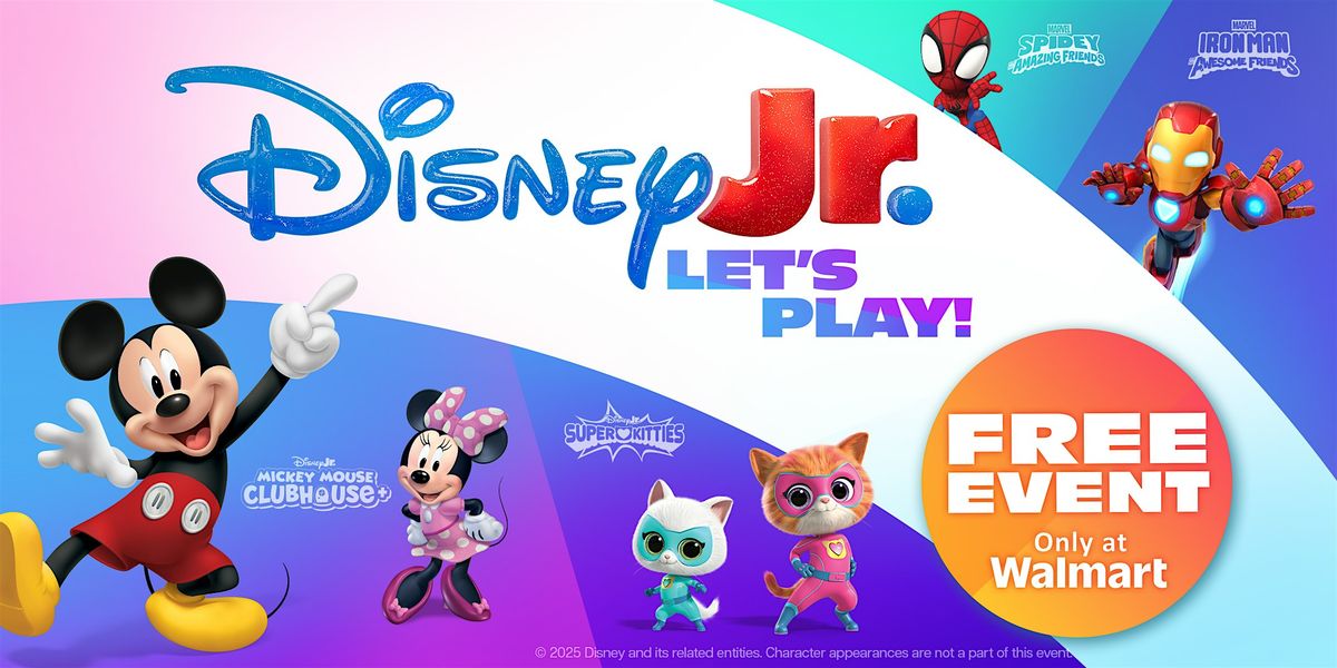 Disney Jr. Let's Play!  A Free Experience at Walmart, 4 October | Event in Franklin | AllEvents