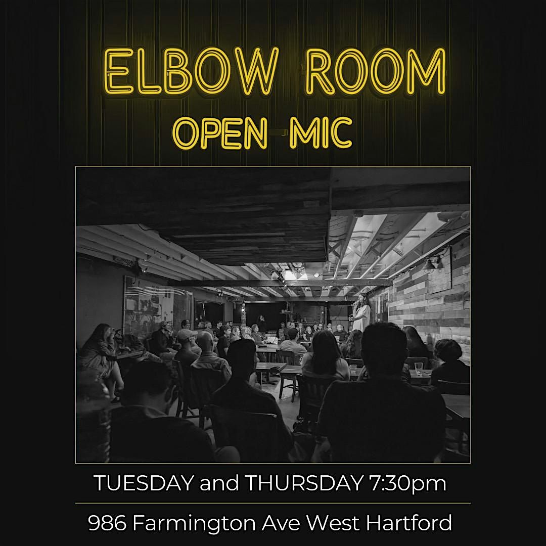 Tuesday Night Open Mic At Elbow Room Comedy Club | Event in West Hartford | AllEvents