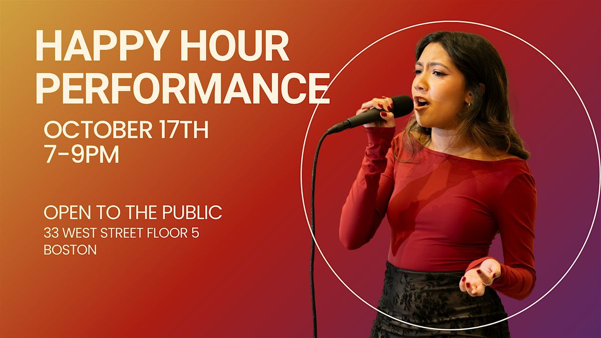 Musicians Playground October Happy Hour Performance, 17 October | Event in Boston | AllEvents