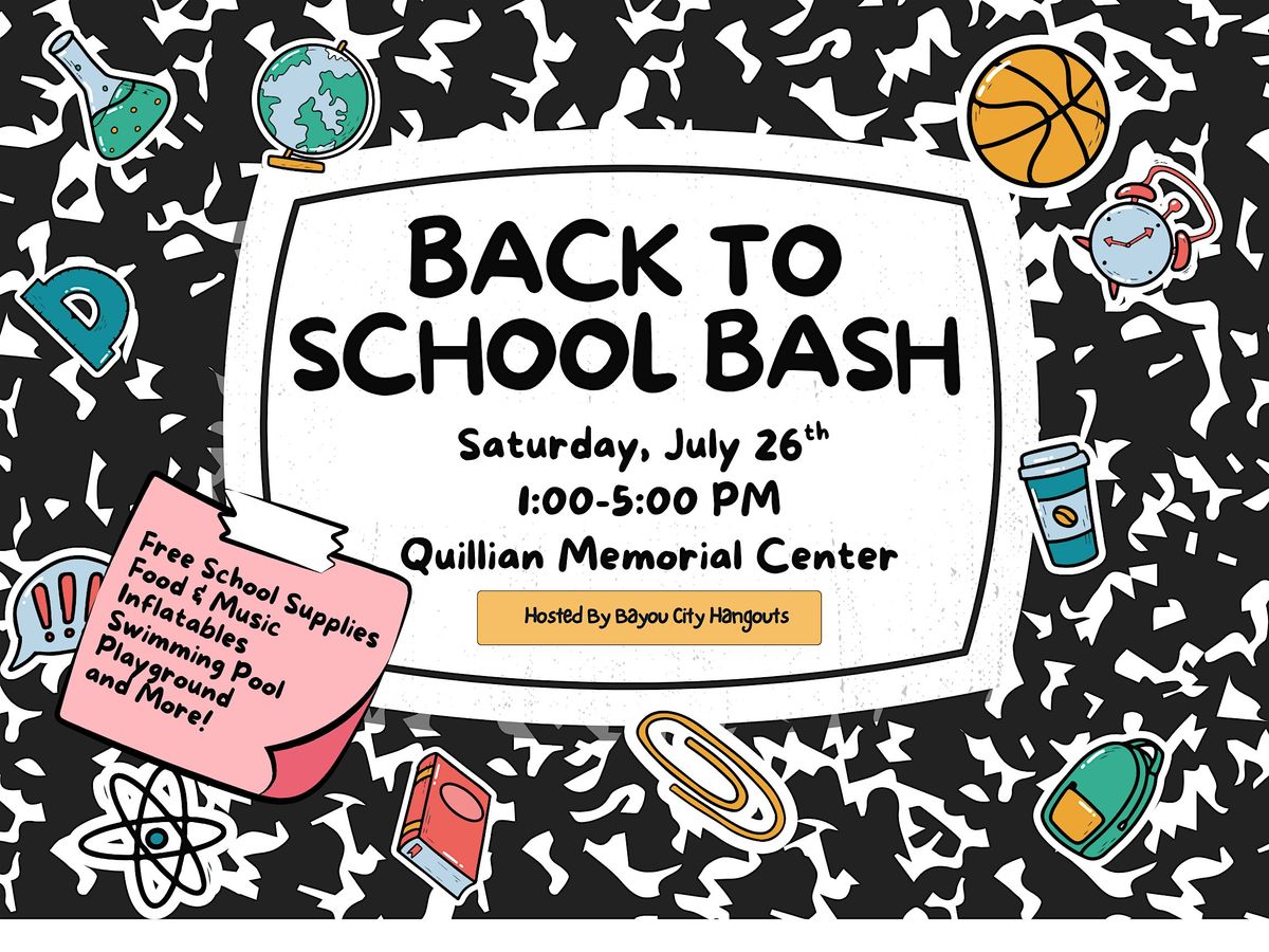 Back To School Bash, 26 July | Event in Houston | AllEvents