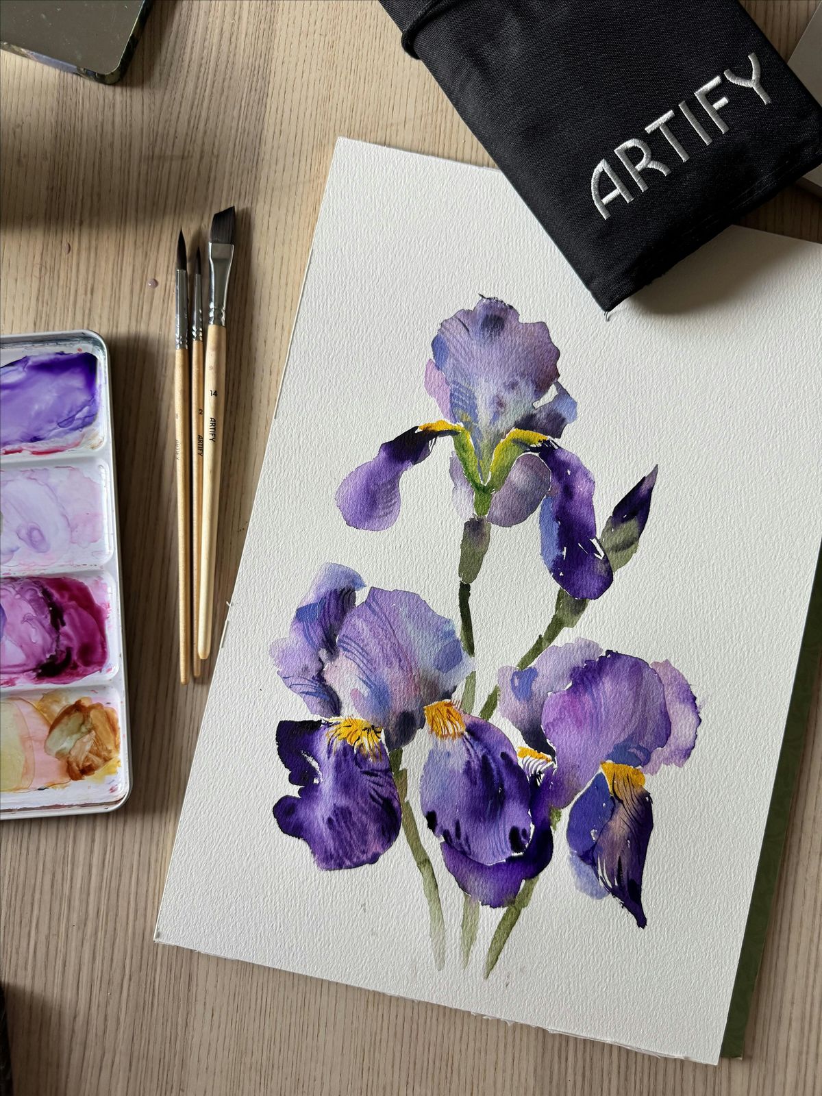 Outdoor Botanical Watercolor Workshop: Painting Iris, 30 August | Event in Irvine | AllEvents