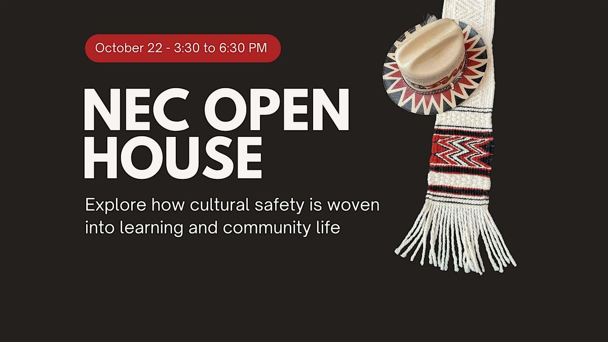 NEC's Open House & Academic offerings for Winter 2026, 22 October | Event in Vancouver | AllEvents