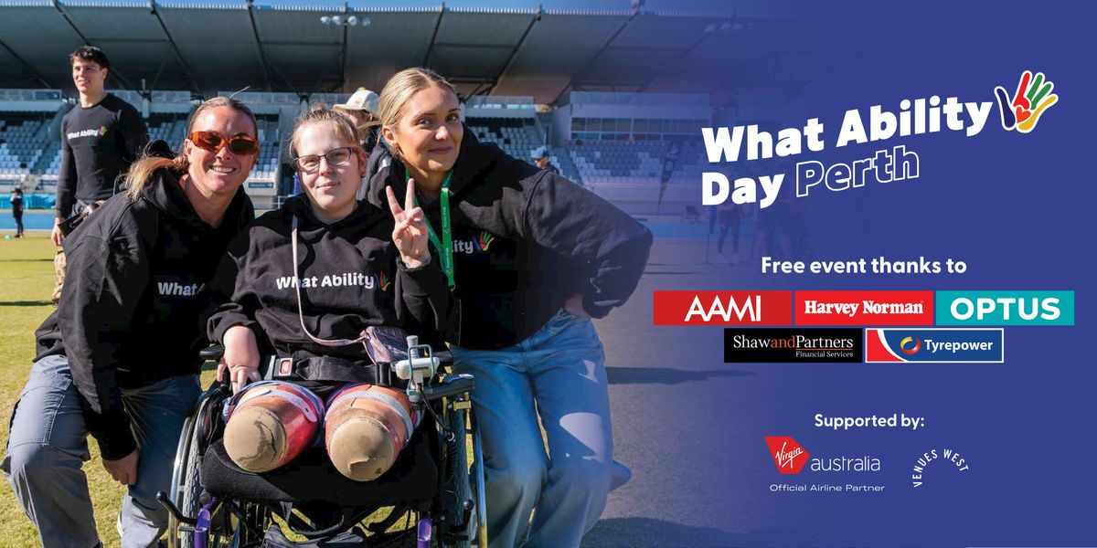 What Ability Day at WA Athletics Stadium, 16 August | Event in Floreat | AllEvents