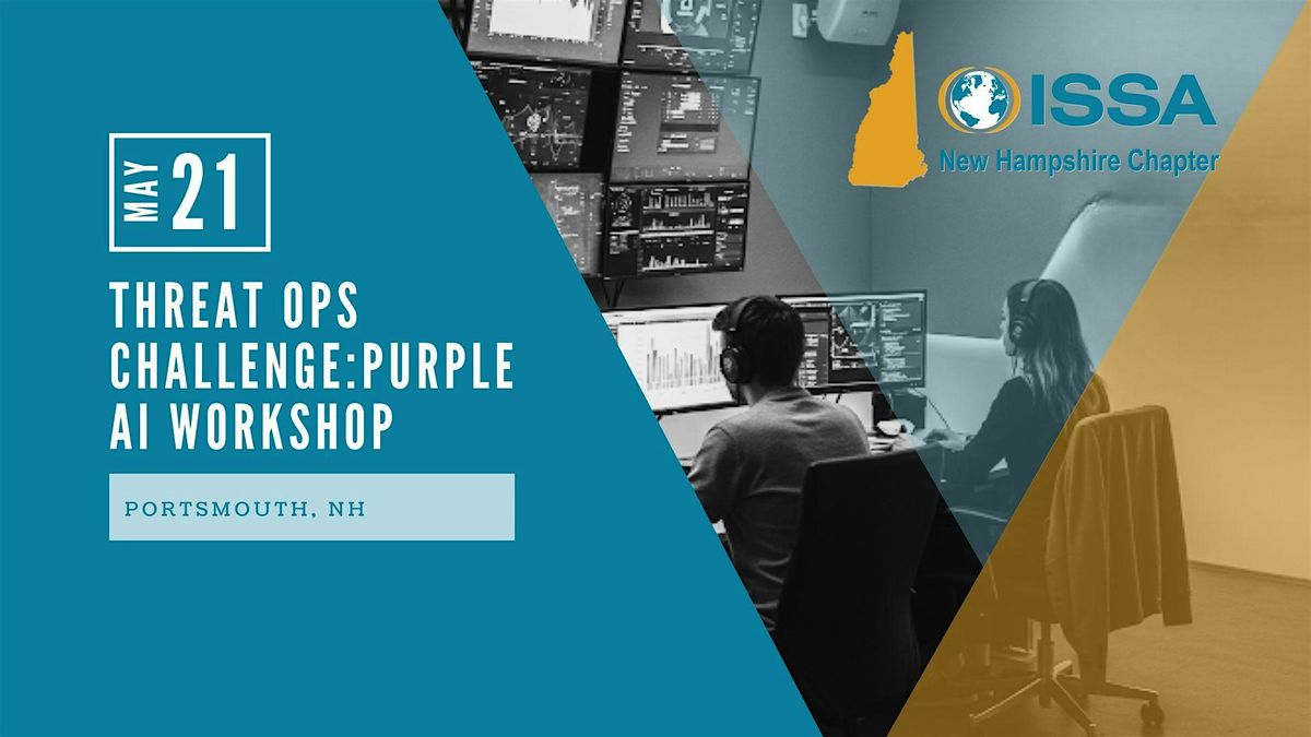 ThreatOps Challenge Purple AI Workshop: Capture the Flag w/ SentinelOne, 21 May | Event in Portsmouth | AllEvents