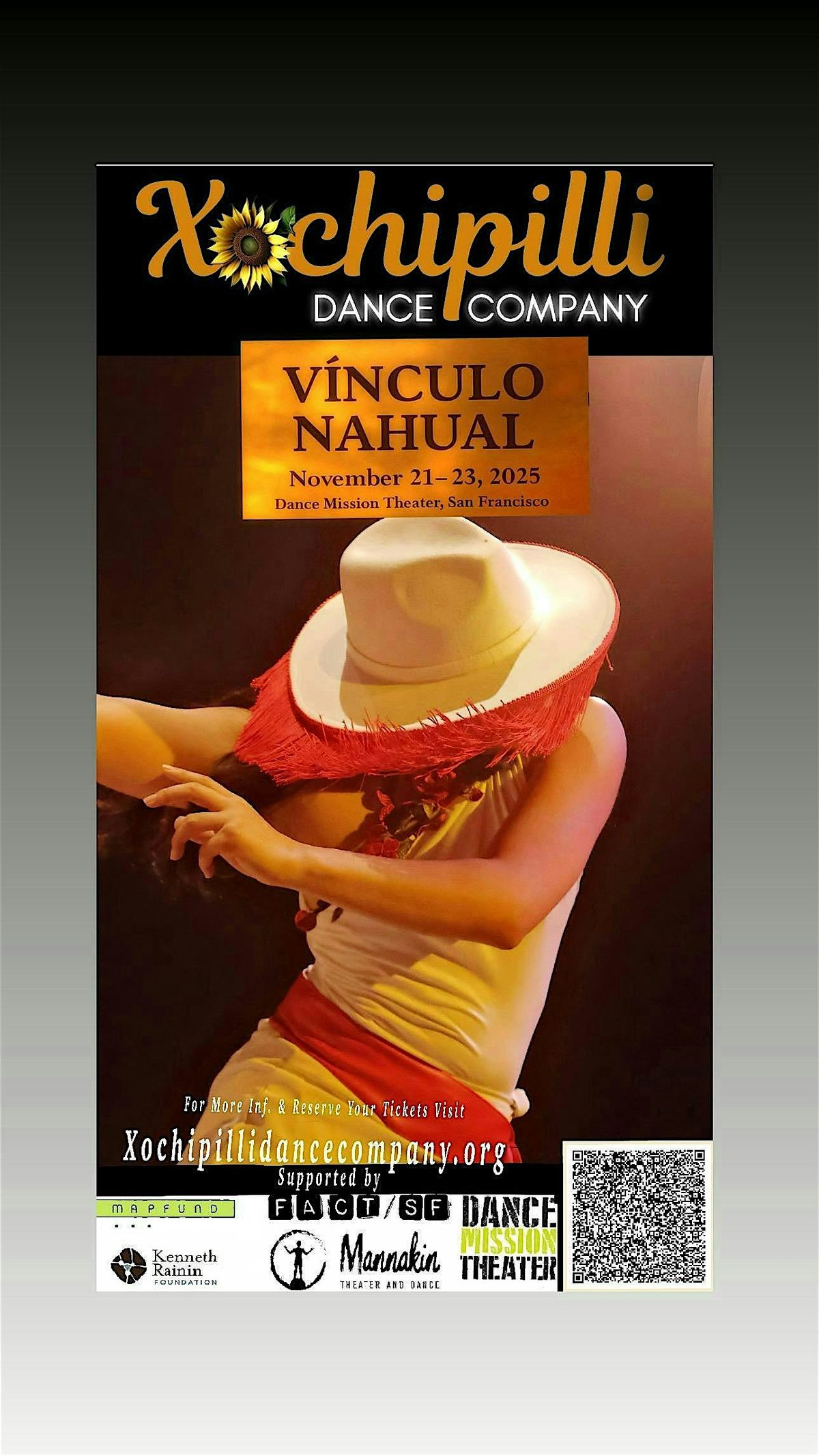 Xochipilli Dance Company presents "VINCULO NAHUAL", 21 November | Event in San Francisco | AllEvents
