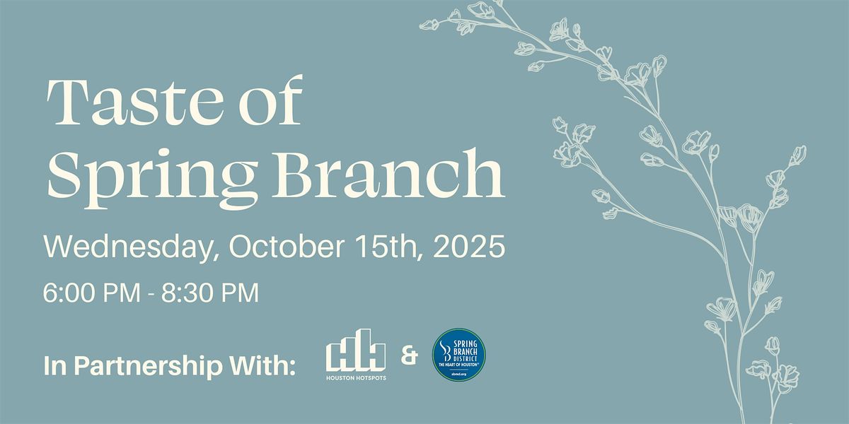 Taste of Spring Branch, 15 October | Event in Houston | AllEvents