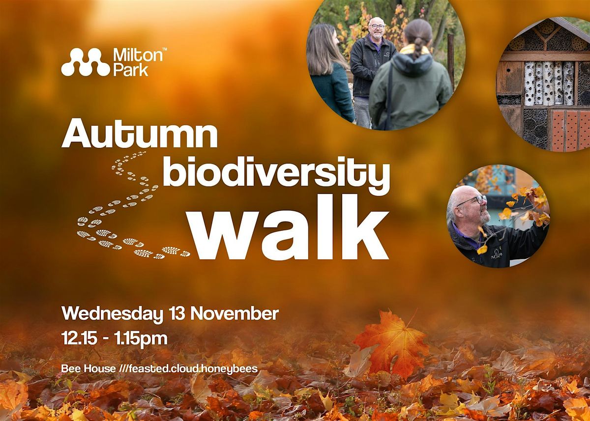 Milton Park Biodiversity Networking Walk Autumn, 12 November | Event in Milton | AllEvents