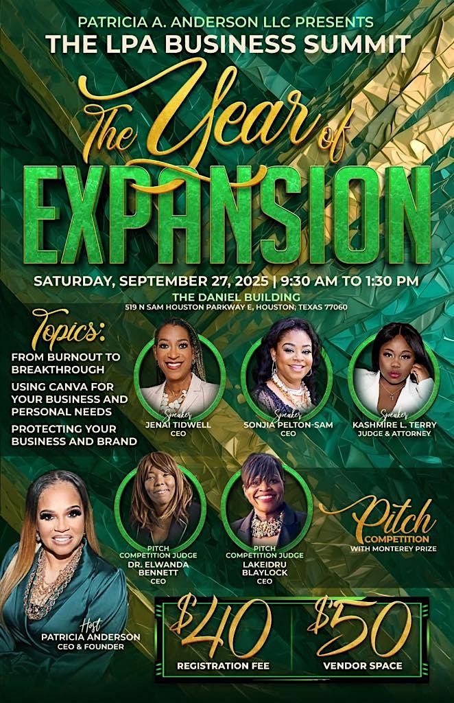 LPA BUSINESS SUMMIT - THE YEAR OF EXPANSION, 27 September | Event in Houston | AllEvents