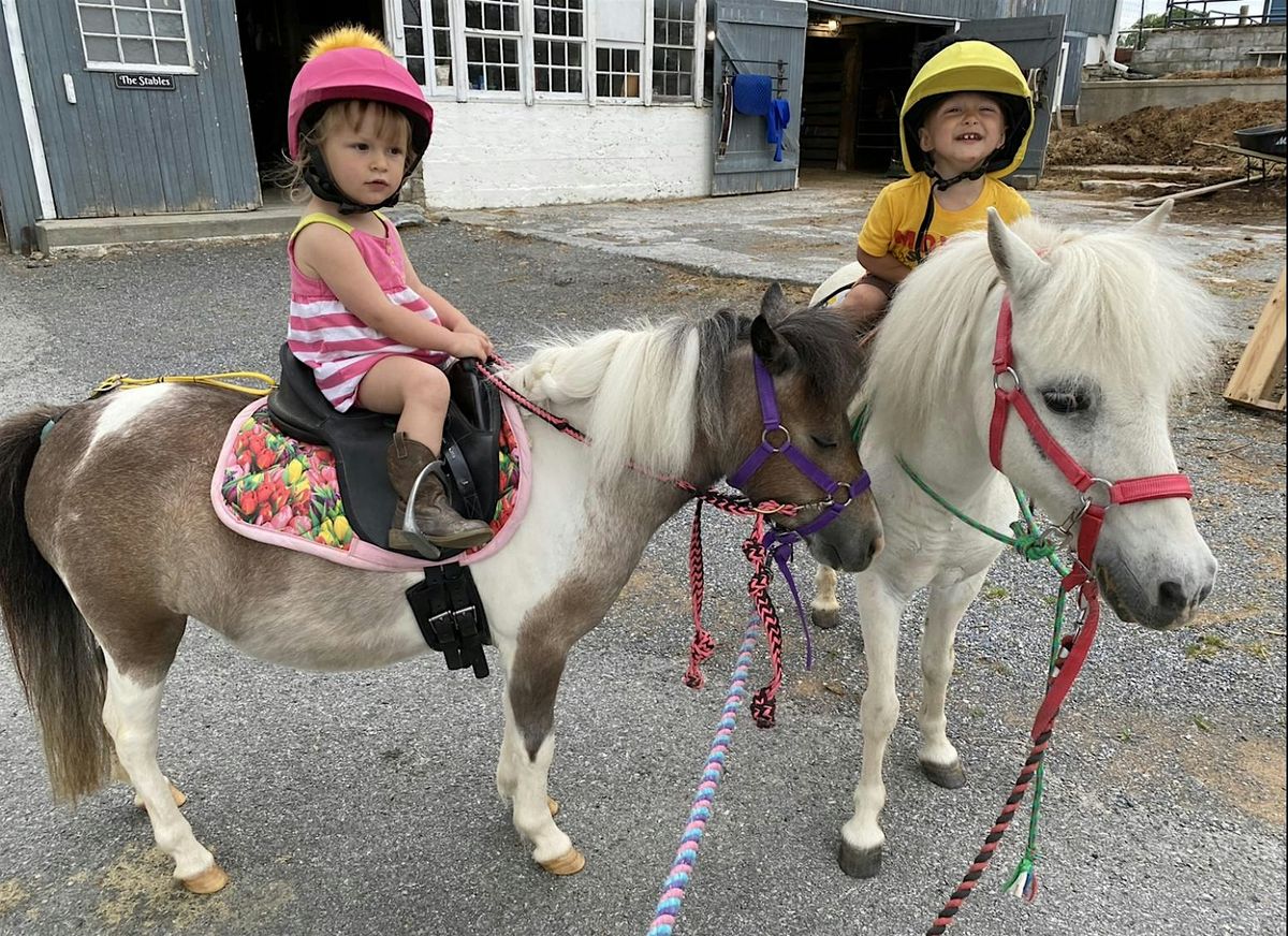 Pony Preschool Minis (age 2-7, 50lb limit), 2 August | Event in Washington Boro | AllEvents