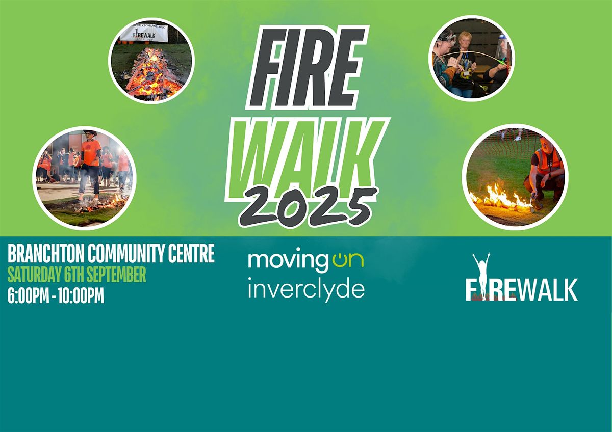 Moving On Inverclyde Firewalk 2025, 6 September | Event in Greenock | AllEvents