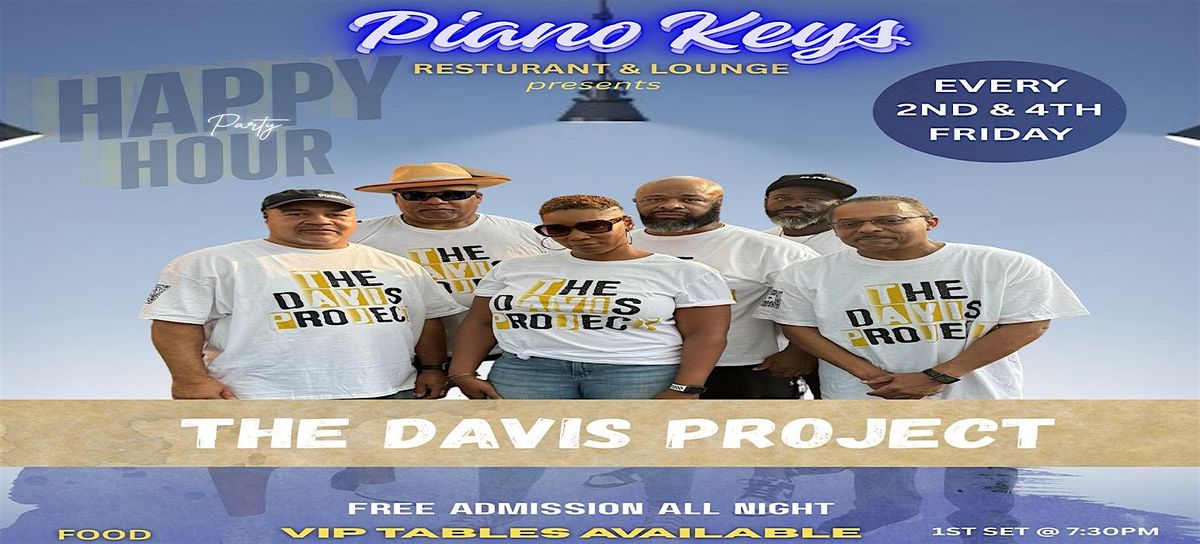 The Davis Project Band @  Piano Keys Lounge - 2nd & 4th Fridays | Event in Brandywine | AllEvents